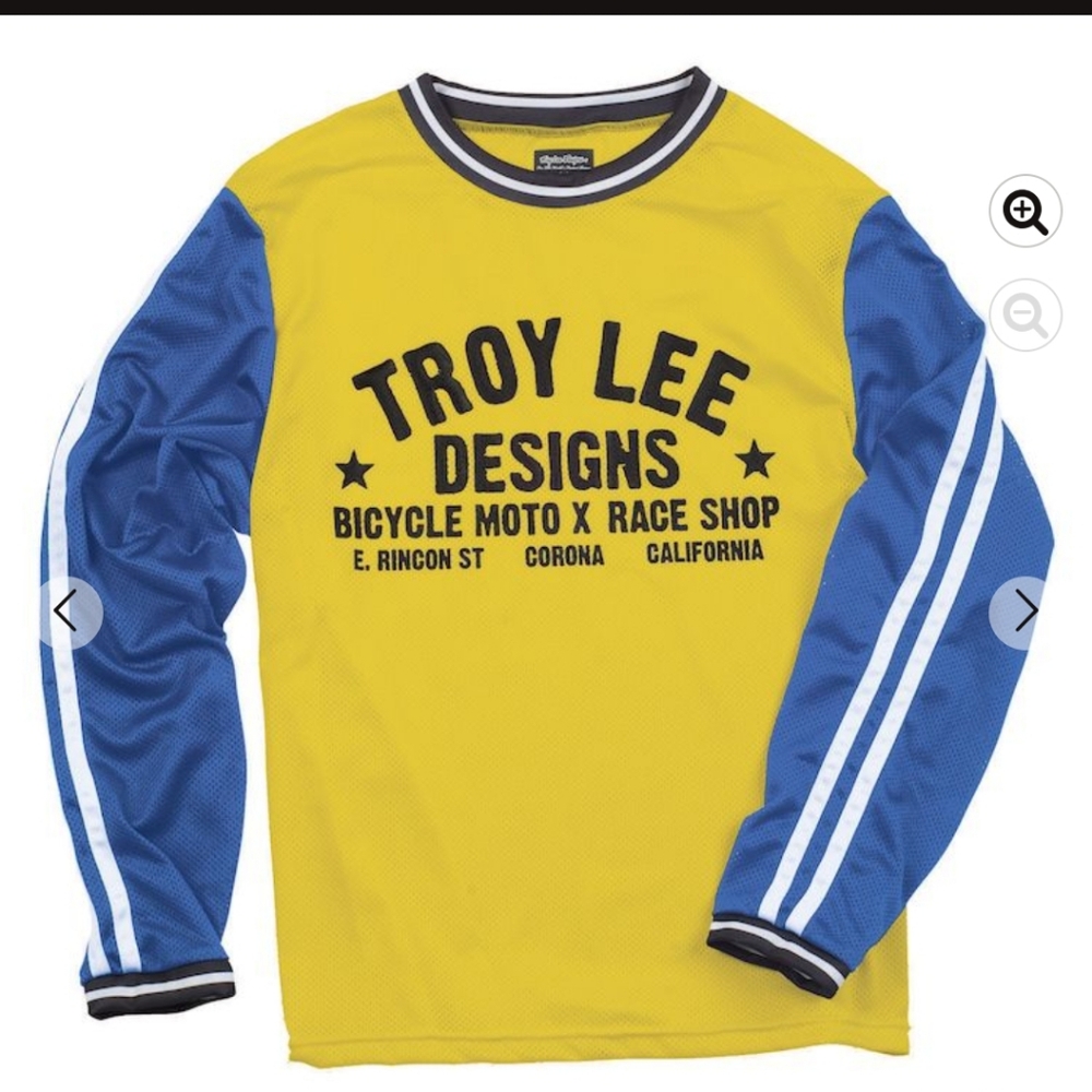 Troy Lee Designs Yellow & Blue Racing Jersey